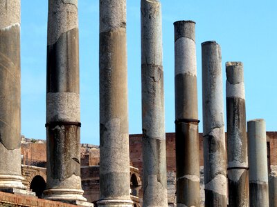 Columns roman architecture photo