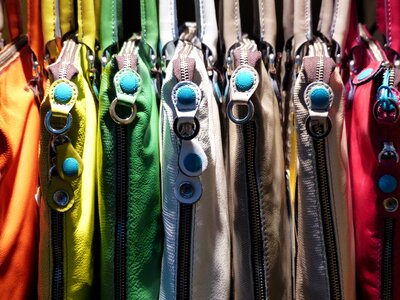 Colorful color bag