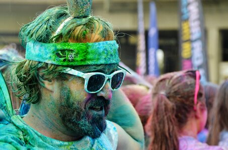 Celebration color run festivals happy photo