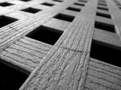 Decorative fencing wall