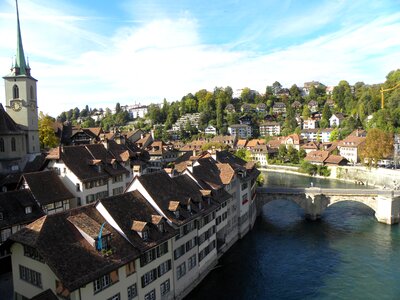 Bern city river