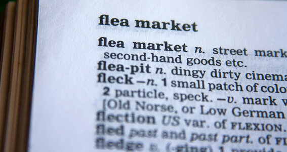 Flea Market Dictionary photo