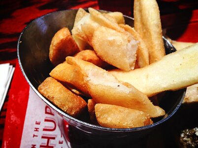 Meal snack fries photo