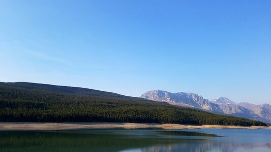 Mountain nature water