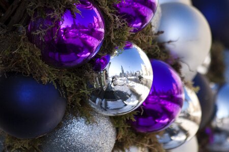 Silver violet sparkle