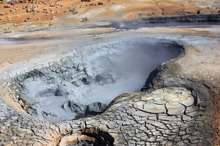 Geology geyser island photo