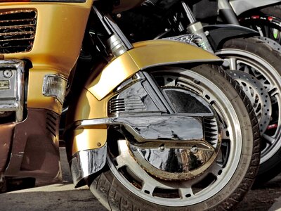 Chrome motorcycle stainless steel