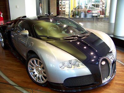 Fast car veyron supercar