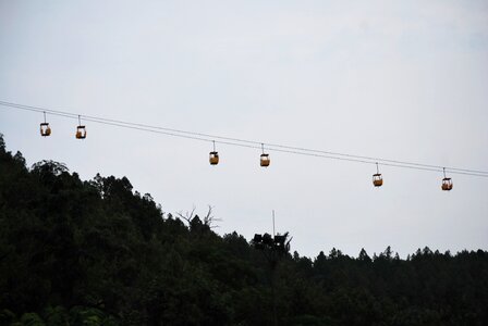 Mountain cable passenger
