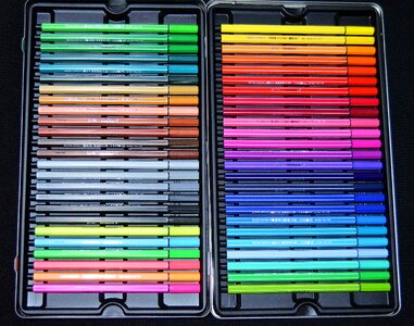 Paint crayons color