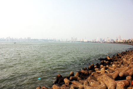 Marine Drive Sea Mumbai