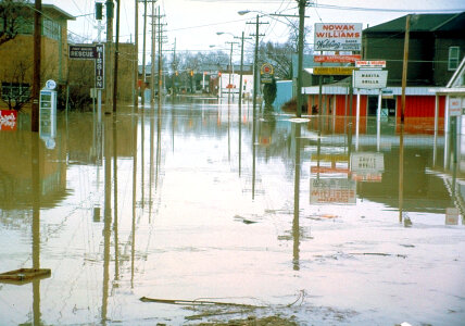 Flood of 1982 in Fort Wayne, Indiana photo