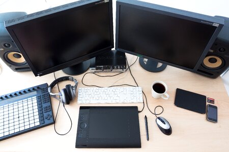 Home office office graphics tablet
