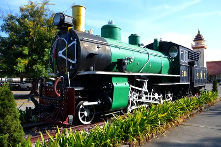 Steam engine locomotive photo