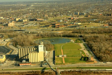 Town landscape architecture