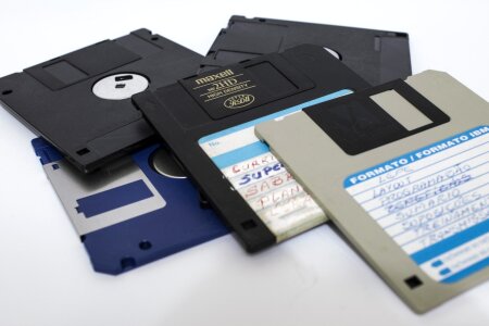 Technology disk floppy photo