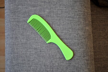 Comb hair plastic photo