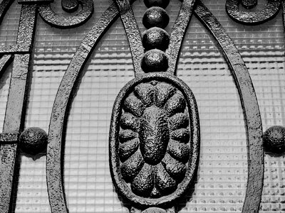 Cast Iron old retro photo