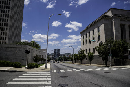 Street photography under the skies in Nashville, Tennessee photo