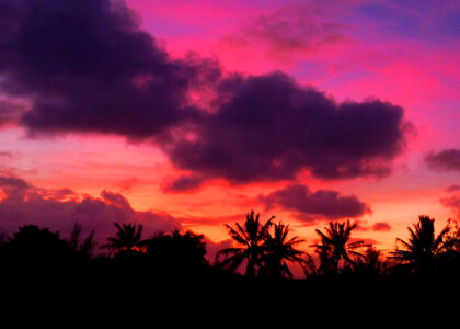 Sunset at Johnston Atoll NWR