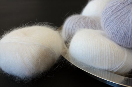 Knit fluffy soft photo