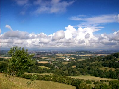 Sky clouds landscape