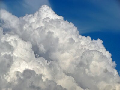 Cumulus sky dramatic photo