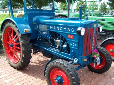 Hanomag agricultural machinery farm photo