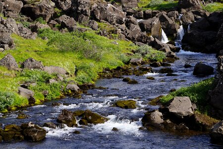 Creek landscape waters