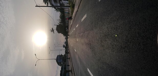 Road roadtrip sun photo