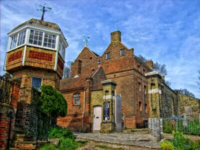 Great britain fortress landmark