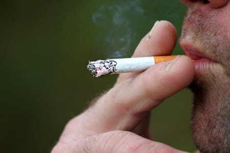 Male tobacco nicotine