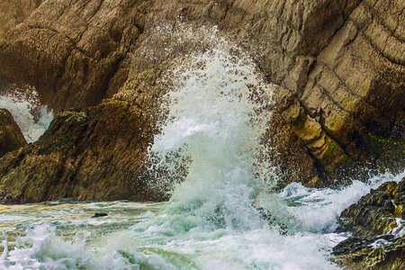 Wave ocean seascape