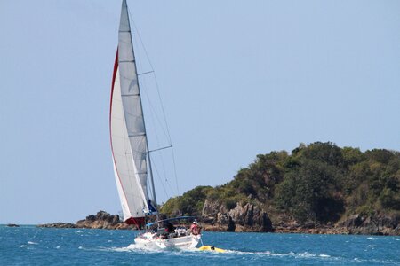 Great barrier reef whitehaven beach queensland photo