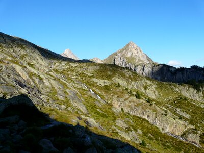 Refugio de la renclusa alpine summit