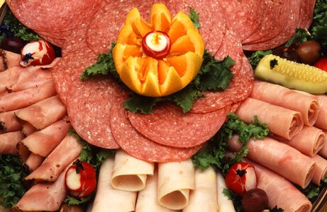 Turkey ham sandwich