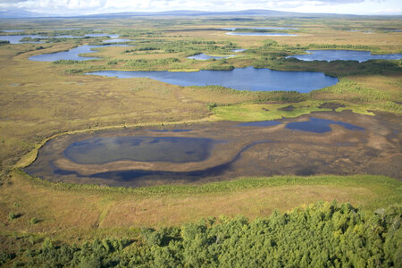 Aerial view of scenic landscape-4