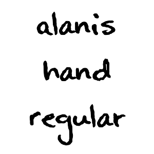 Alanis Hand Regular