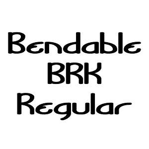 Bendable BRK Regular