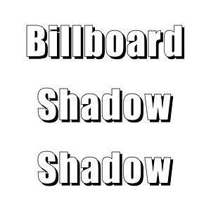 Billboard Shadow Shadow