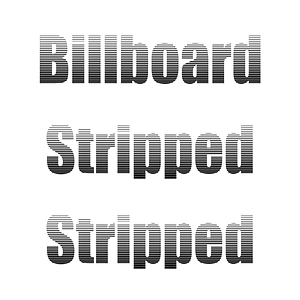 Billboard Stripped Stripped