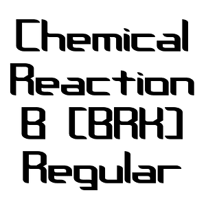 Chemical Reaction B (BRK) Regular