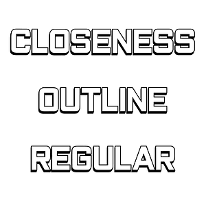 Closeness Outline Regular