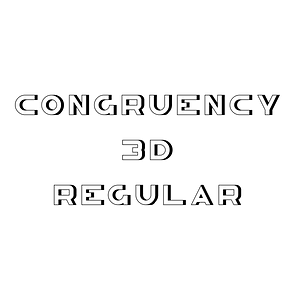 Congruency 3D Regular