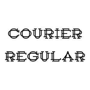 Courier Regular