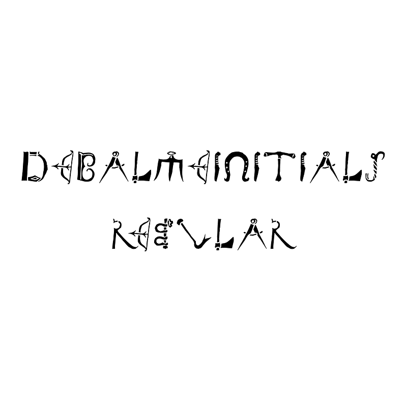DeBalmeInitials Regular