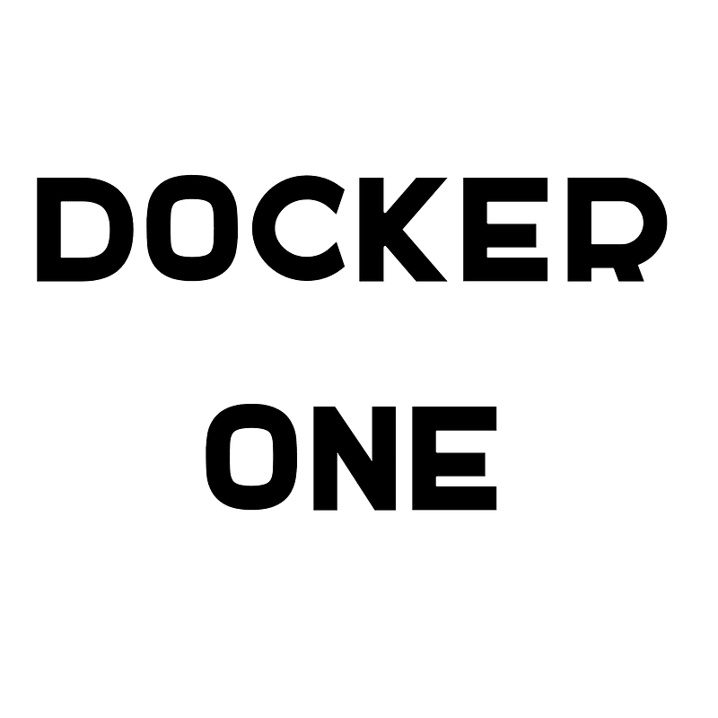 DOCKER ONE