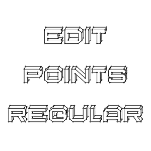 Edit Points Regular