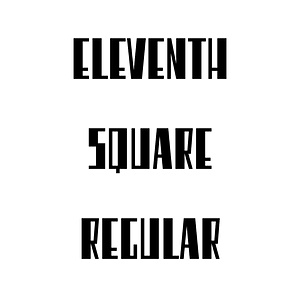 Eleventh Square Regular