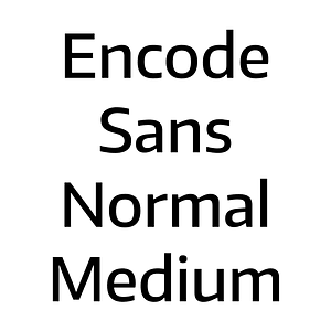 Encode Sans Normal Medium